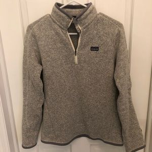 Patagonia Women’s Grey Better Sweater quarter Zip